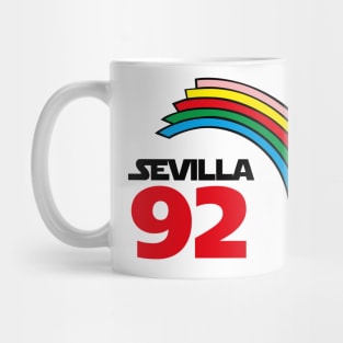 Sevilla seville spain travel expo 92 expo 1992 seville vintage Mug